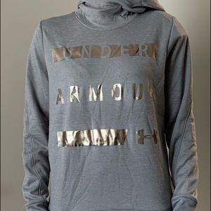 Grey under armour sweatshirt